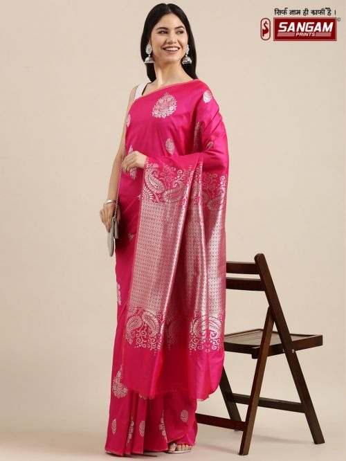 Sangam Mexico 1008 New Exclusive Wear Soft Silk Designer Saree Collection
